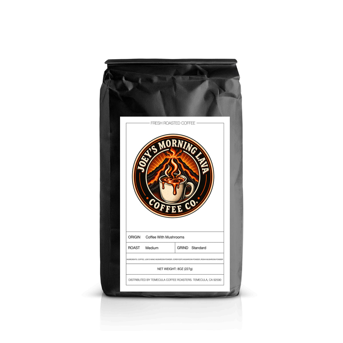 Coffee with Mushrooms Medium Roast